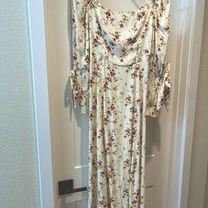 REFORMATION floral dress